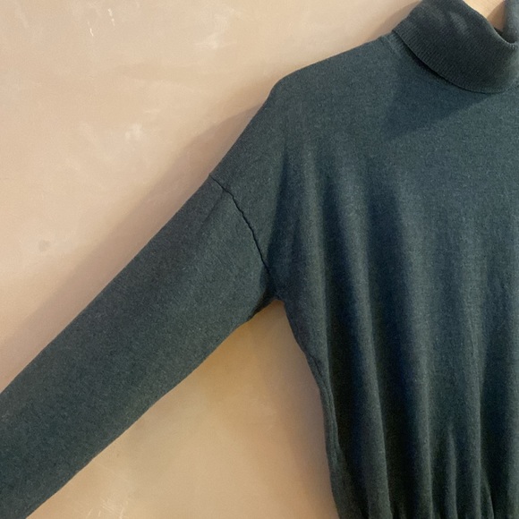 Madewell Brookhaven Turtleneck Sweater | XS | Hthr Grey - Picture 7 of 9